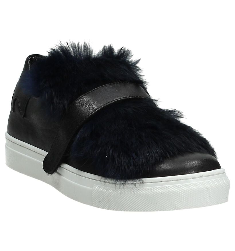 Gio+ Baskets casual en Noir en cuir (195973)