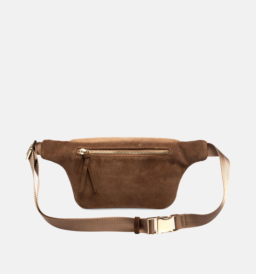 Crinkles Bruine Crossbodytas voor dames (365730)