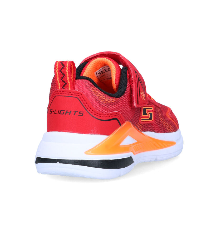 Skechers S Light Tri-Nmaics Blauwe Sneakers voor jongens (335708)