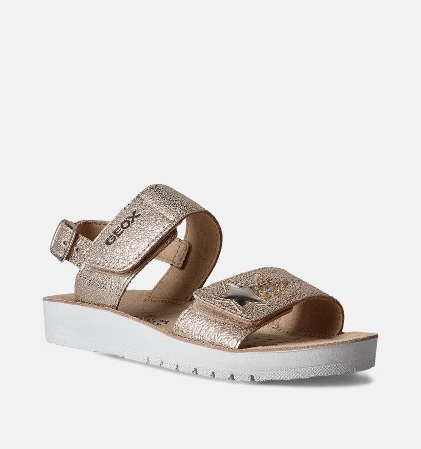 Geox Costarei Sandales en Or pour filles (352938)