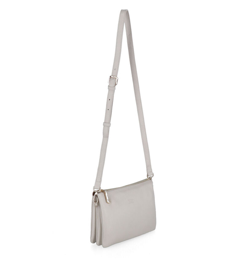 Crinkles Sac porté croisé en Camel pour femmes (342311)