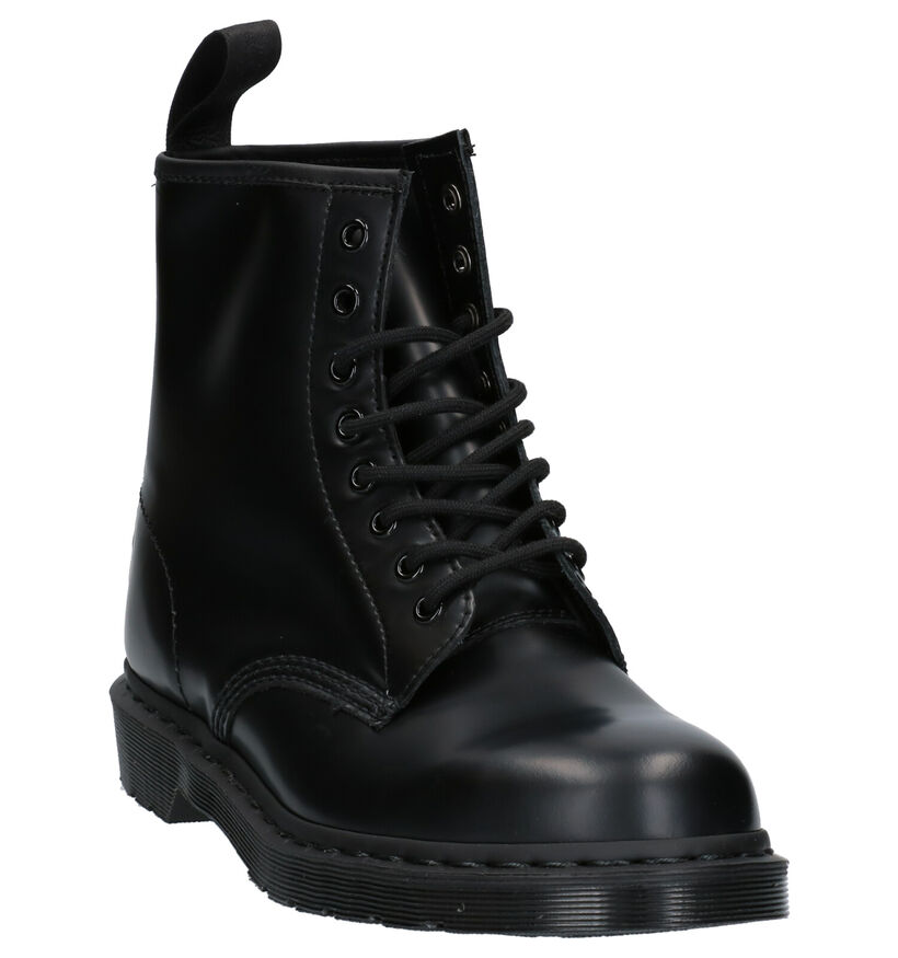 Dr. Martens Mono Boots Zwart in leer (253438)