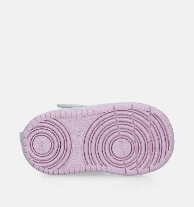 Nike Court Borough Low 2 Baskets en Blanc pour filles (341562)