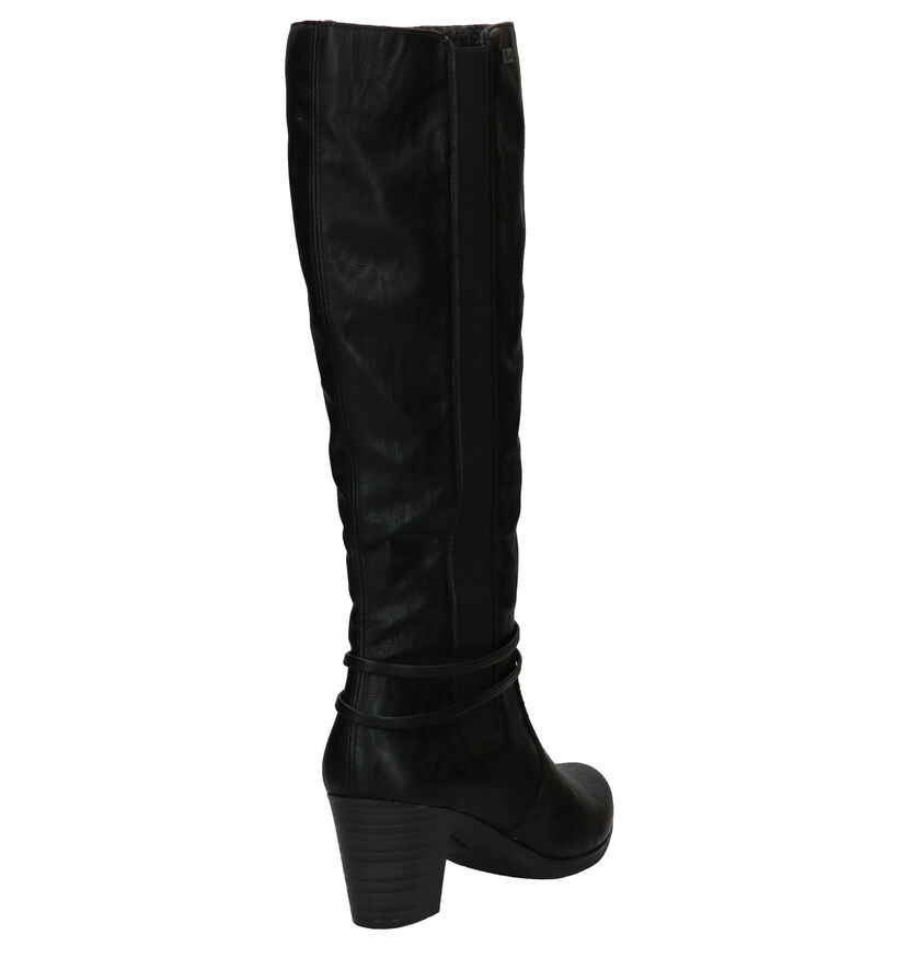 Rieker Bottes hautes en Noir en simili cuir (282710)