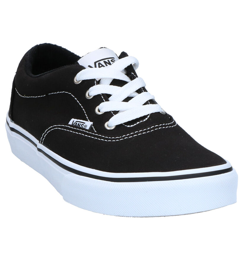 Zwarte Skateschoenen Vans Doheny in stof (266622)