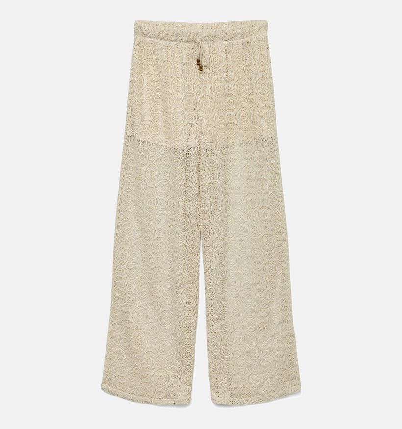 Vero Moda Maya Beige Wijde broek voor dames (353139)