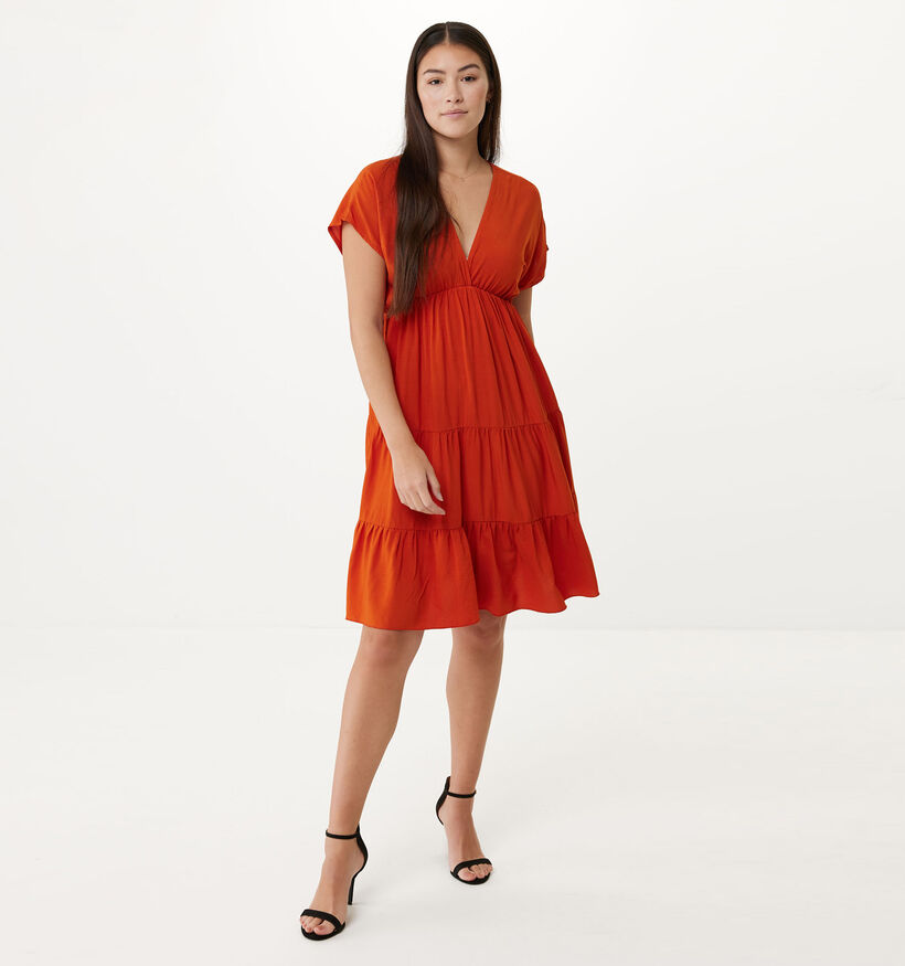 Mexx Flared Robe en Orange (324113)