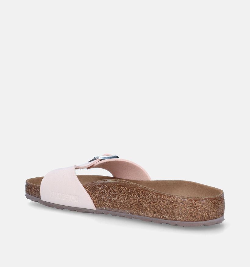 Birkenstock Madrid Vegan Nu-pieds en Rose pour femmes (339546)