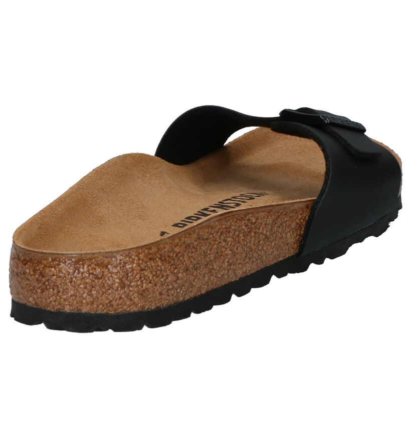 Birkenstock Madrid Zwarte Slippers voor dames (302977)