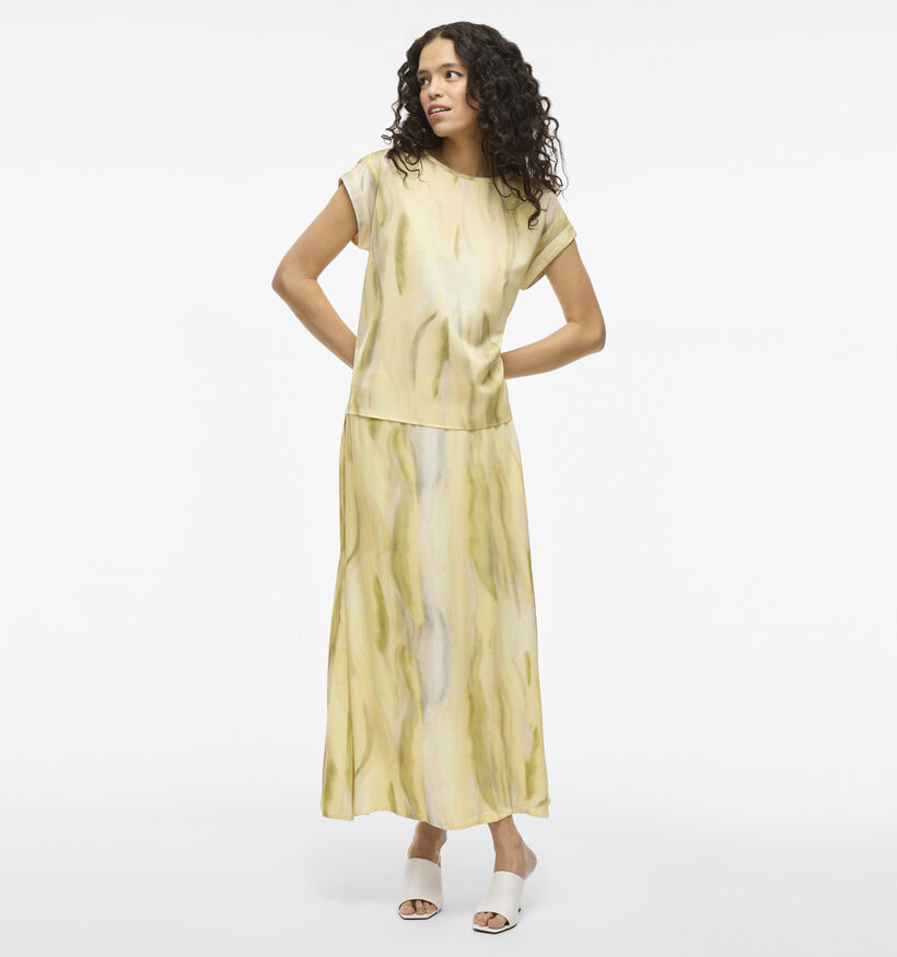 Vila Viellette T-shirt en Jaune pour femmes (359471)