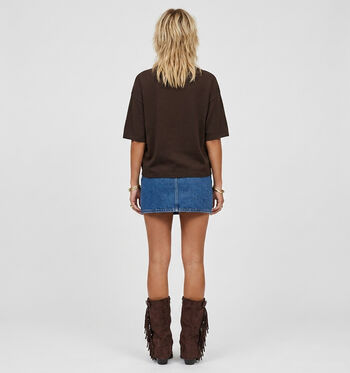 Vila T-shirts Bruin