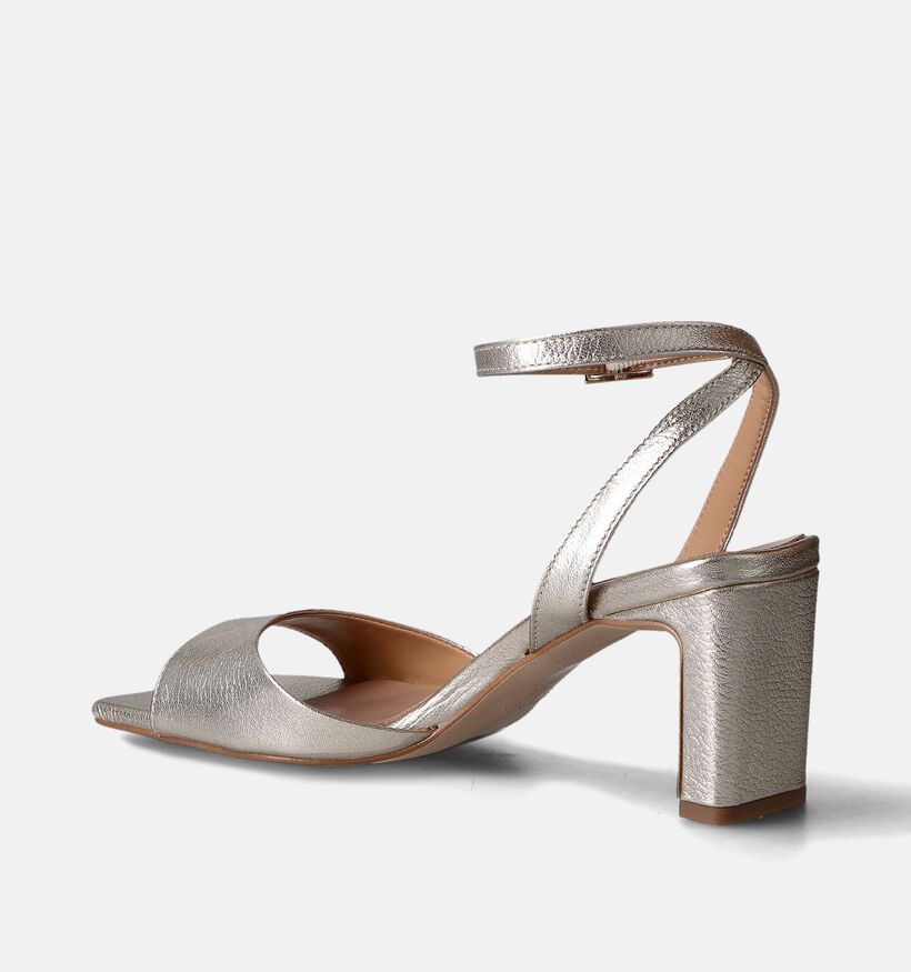 Laurent David Gouden Sandalen met hak voor dames (357881)
