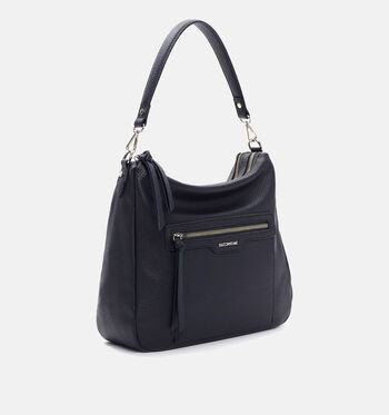 Emily & Noah Schoudertassen Wit/Blauw