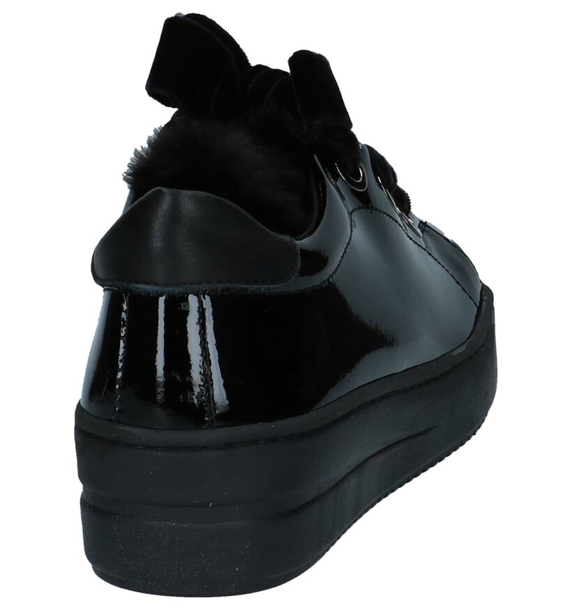 The Flexx Groove Zwarte Sneakers in imitatieleer (223778)