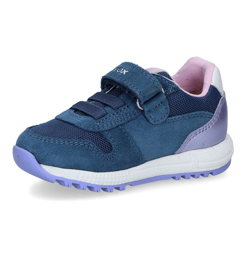 Geox Alben Roze Sneakers in nubuck (310993)