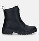 Geox Casey Boots en Noir pour filles (328507) - pour semelles orthopédiques