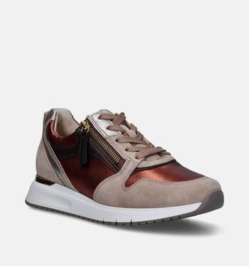 Gabor Comfort Sneakers Oranje/Blauw