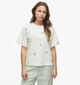 Vila Monie Flower Wit T-shirt voor dames (357357)