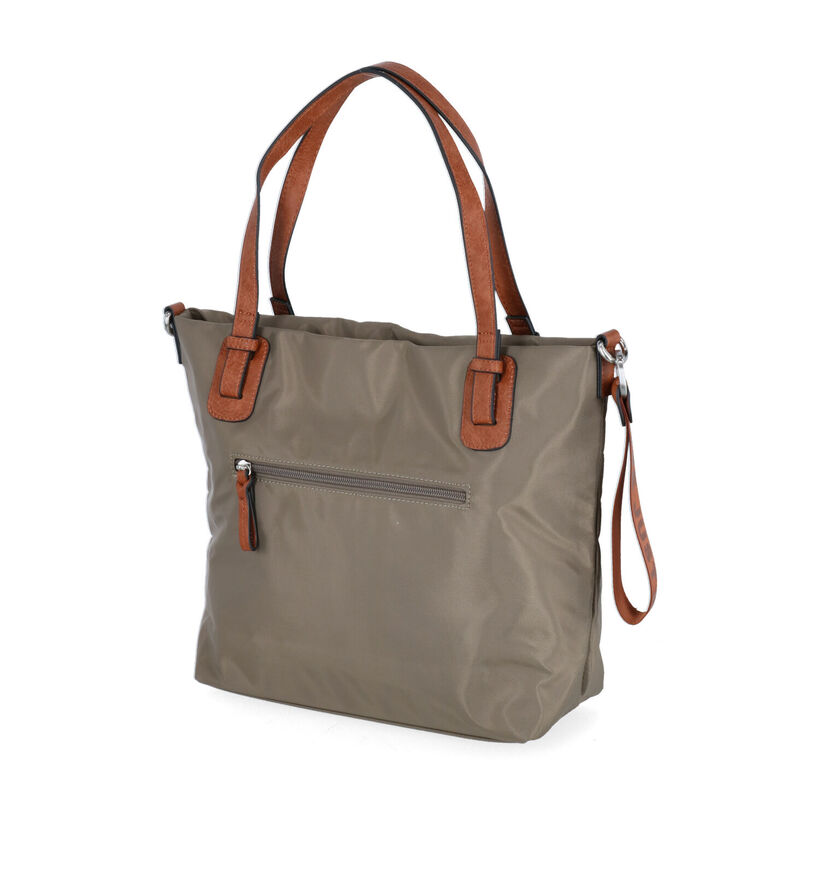 Marco Tozzi Zwarte Shopper in stof (299034)