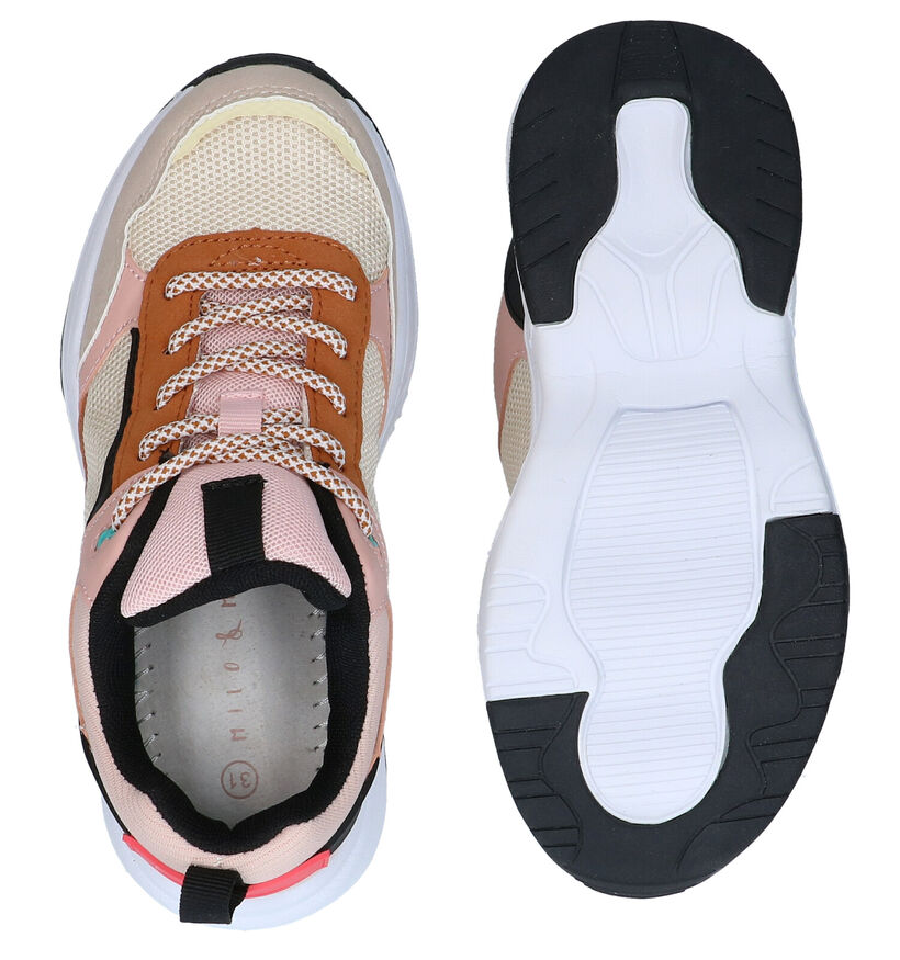 Milo & Mila Meerkleurige Sneakers in kunstleer (289338)
