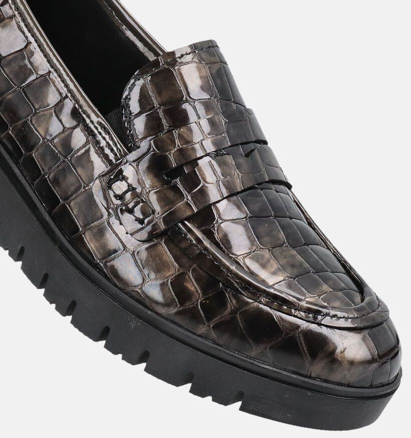 Solemade Noa Bruine Mocassins voor dames (380009) - geschikt voor steunzolen