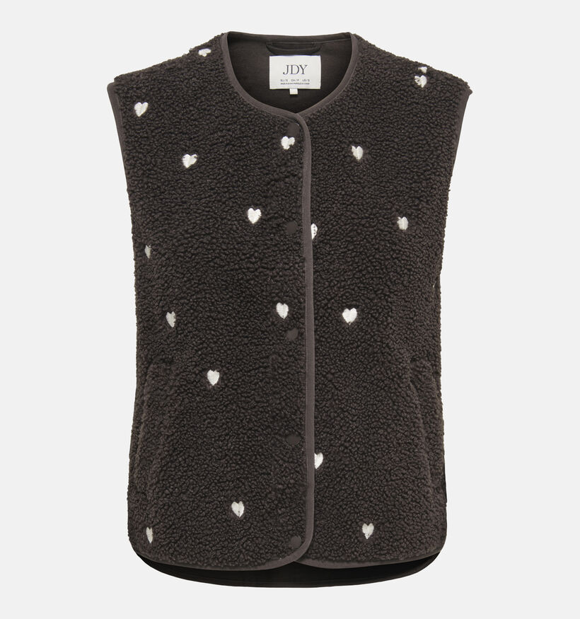 JDY Simina Gilet en Brun fonc&eacute; pour femmes (382073)