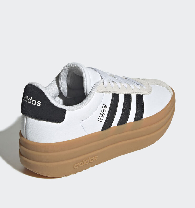 adidas VL Court Bold Baskets en Blanc pour filles (365368) - pour semelles orthopédiques