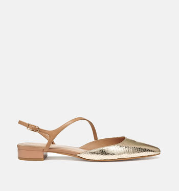 Geox Chaussures plates Or