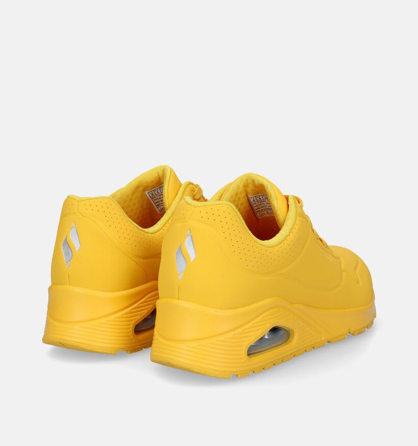 Skechers Uno Stand On Air Gele Sneakers voor dames (334202)