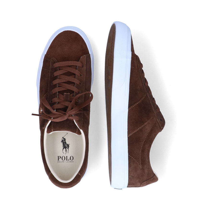 Polo Ralph Lauren Sayer Chaussures à lacets en Bleu pour hommes (313106) - pour semelles orthopédiques