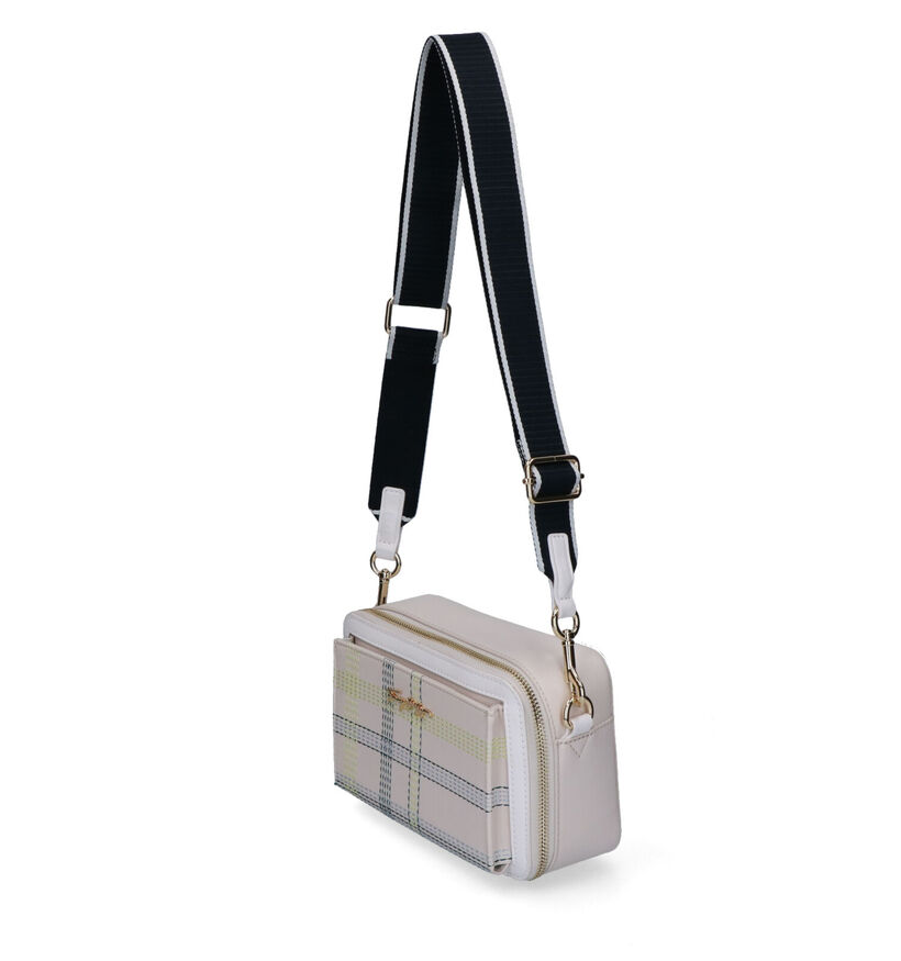 Tommy Hilfiger Ecru Crossbody Tas in kunstleer (311109)