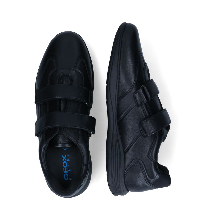 Geox Spherica Chaussures basses en Noir en cuir (314173)