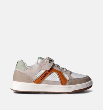 Chaussures à scratch beige