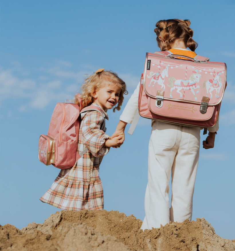 Caramel & cie. Cartable en Rose pour filles (331420)