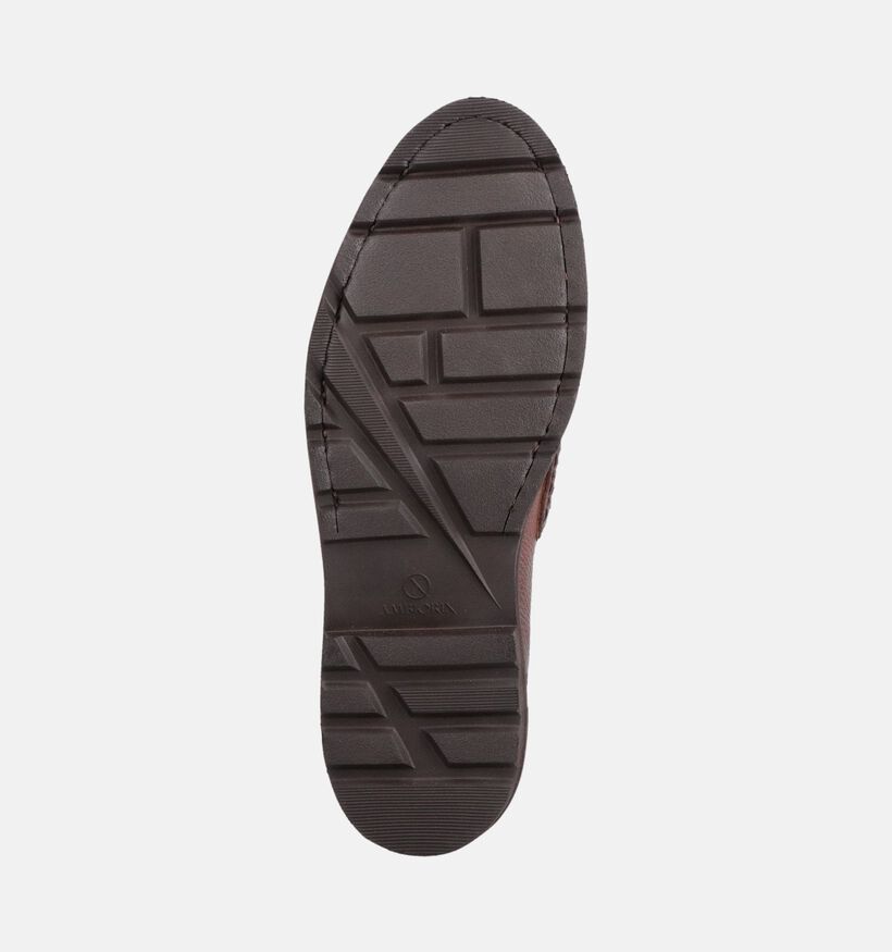 Ambiorix Sully Donkerbruine Mocassins voor heren (381985) - geschikt voor steunzolen