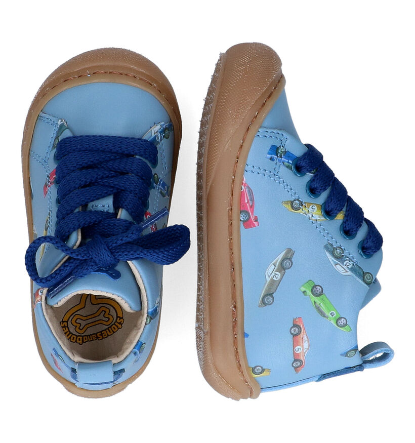 STONES and BONES Vorm Chaussures pour b&eacute;b&eacute; en Cognac pour gar&ccedil;ons (295065) - pour semelles orthop&eacute;diques