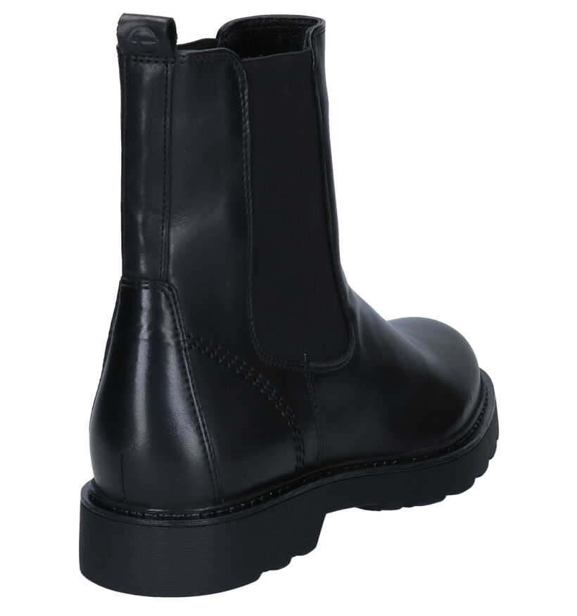 Tamaris Zwarte Chelsea Boots voor dames (297070) - geschikt voor steunzolen