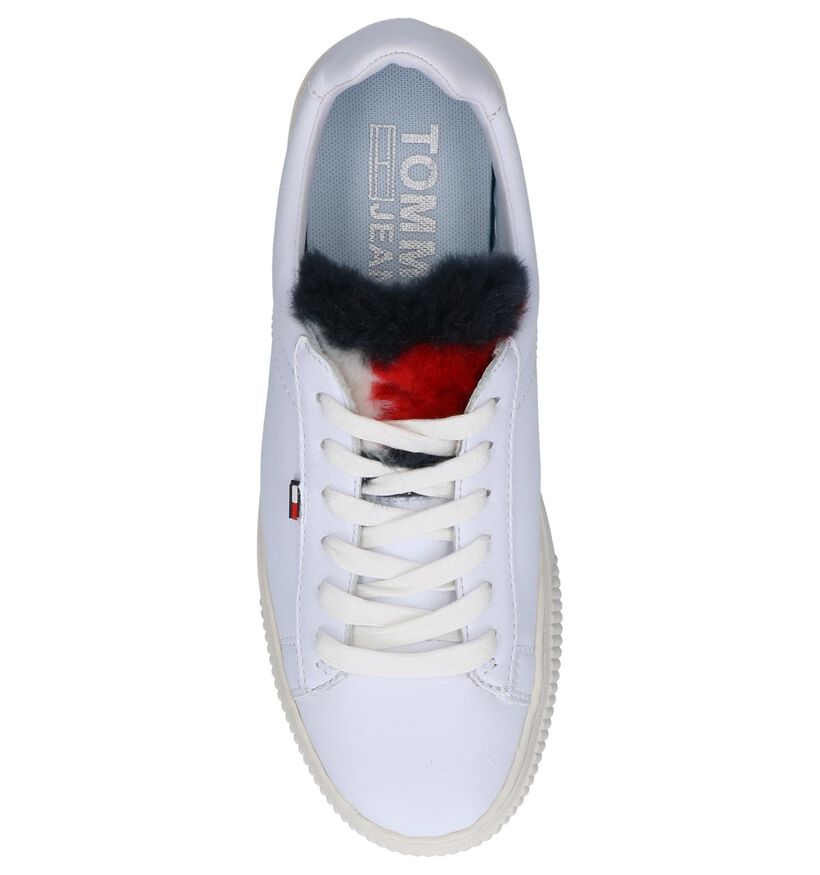 Geklede Witte Sneakers Tommy Hilfiger Funny Fur Star , Wit, pdp