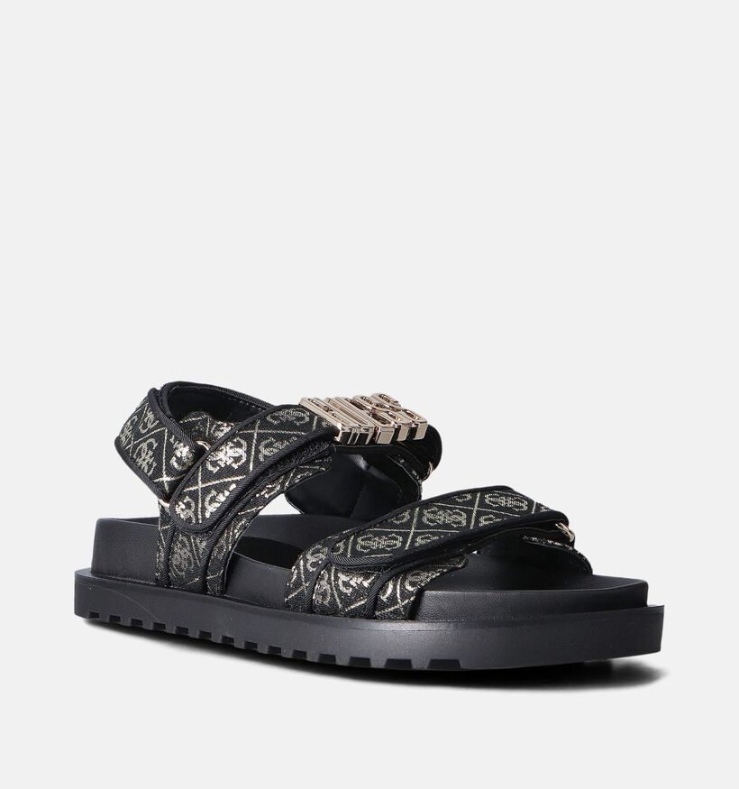 Guess Fabelis Zwarte Sandalen voor dames (353402)