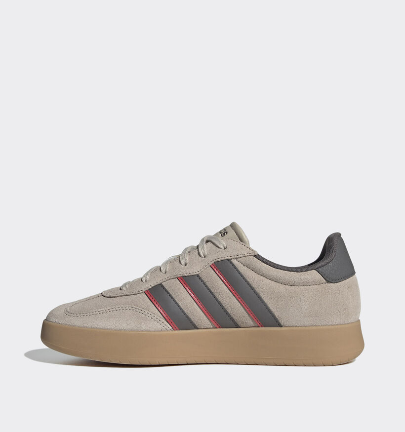 adidas Barreda Baskets en Beige pour garçons, hommes (350205) - pour semelles orthopédiques