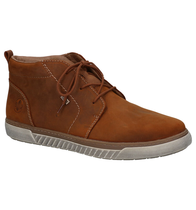 Rieker Chaussures hautes en Cognac en nubuck (281824)