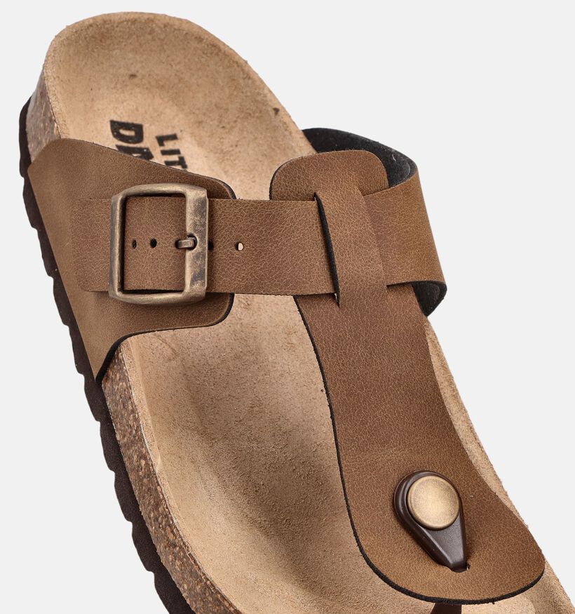 Little David Sunset Nu-pieds en Brun fonc&eacute; pour filles, gar&ccedil;ons (373100)