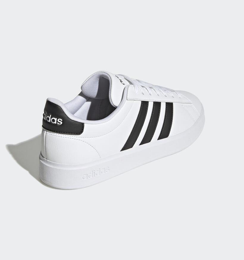 adidas Grand Court 2.0 Witte Sneakers voor jongens, heren (350086) - geschikt voor steunzolen