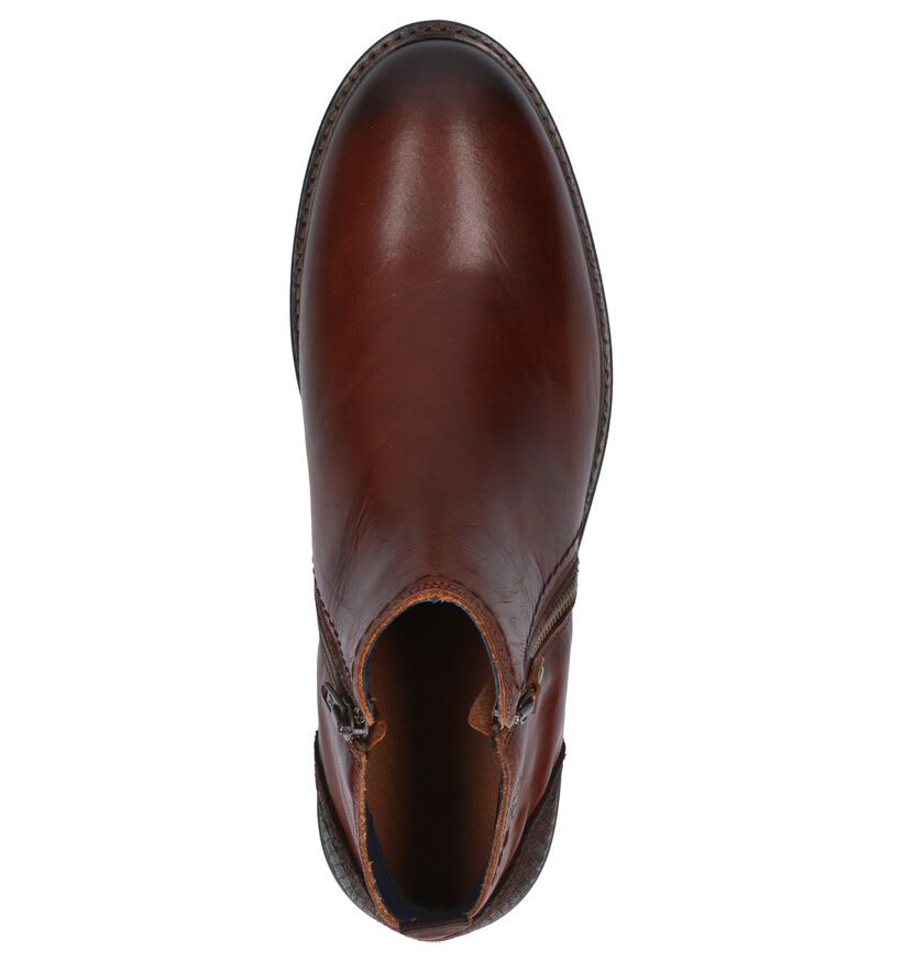 River Woods Relex Cognac Hoge Schoenen in leer (259912)