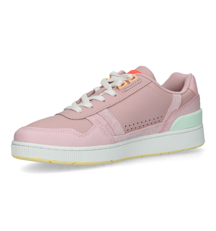 Lacoste T-Clip Baskets en Rose pour femmes (322615)