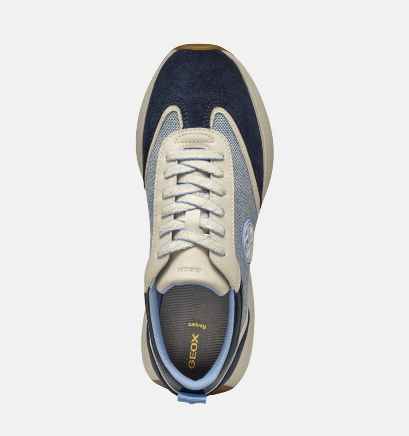 Geox Amabel Blauwe Sneakers voor dames (353775) - geschikt voor steunzolen