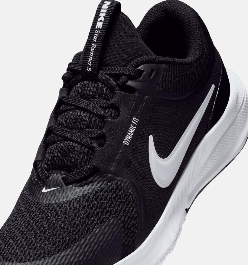 Nike Star Runner 5 Zwarte Sneakers voor jongens (373411)
