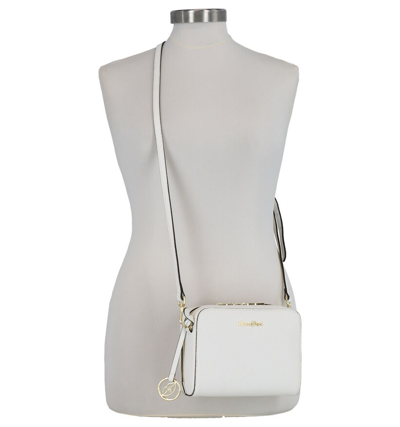 Kisses of Pearl Bronzen Crossbody Tas in kunstleer (284214)