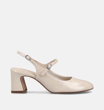 Tamaris Pumps Beige/Rood