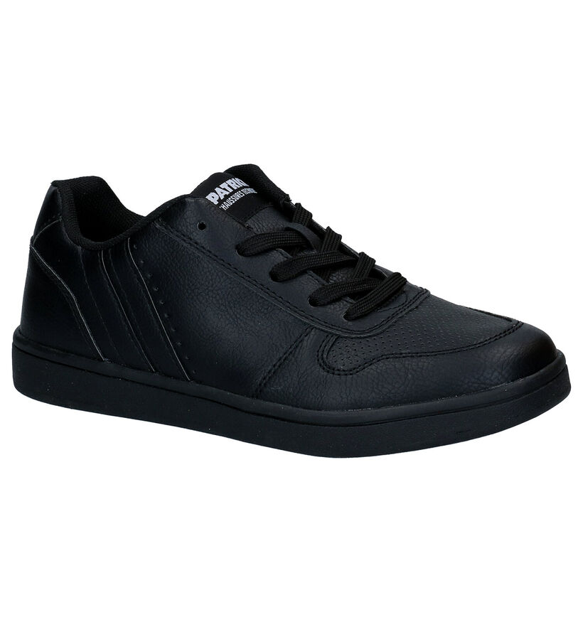 Patrick Zwarte Sneakers voor jongens, meisjes (326121)